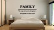 JC Design 'FAMILY - We may not have it all together...' Large Vinyl Decal