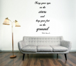 JC Design 'Keep your eyes on the stars and keep your feet on the ground.' Amazing Wall Decal