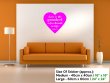 JC Design 'Love is the greatest refreshment in life' Picasso - Quote Wall Decal
