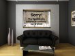 Poster BANKSY ' Sorry The lifestyle you ordered '