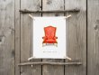 Armchair Expert Funny Scandinavian Style Poster Hygge Friendly
