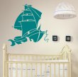 Wind Ship Kids and Child's Room Wall Sticker